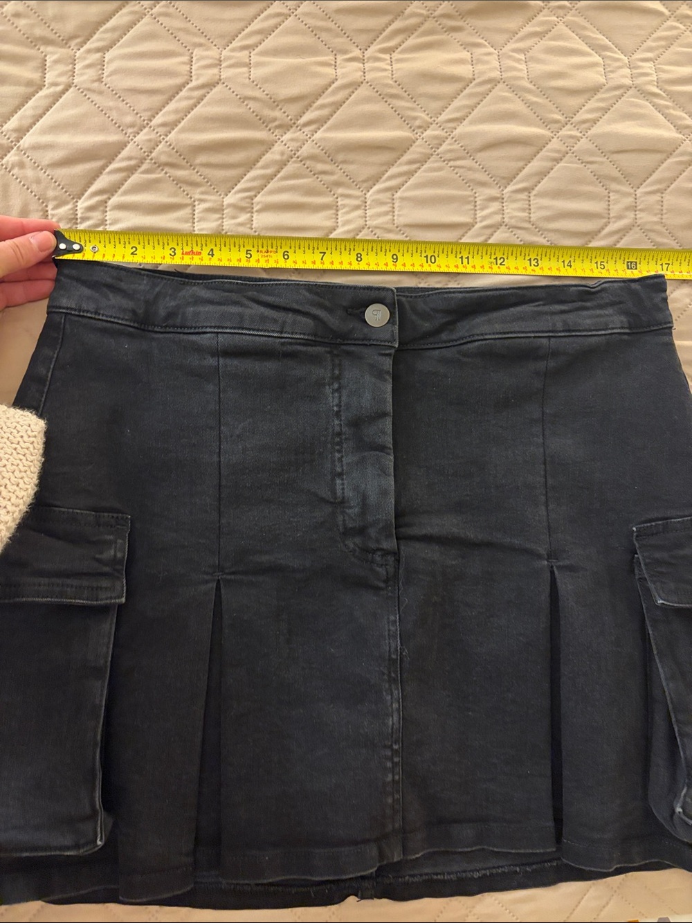 Pilcro women’s pleated cargo skirt size large BRAND NEW - Picture 10 of 12